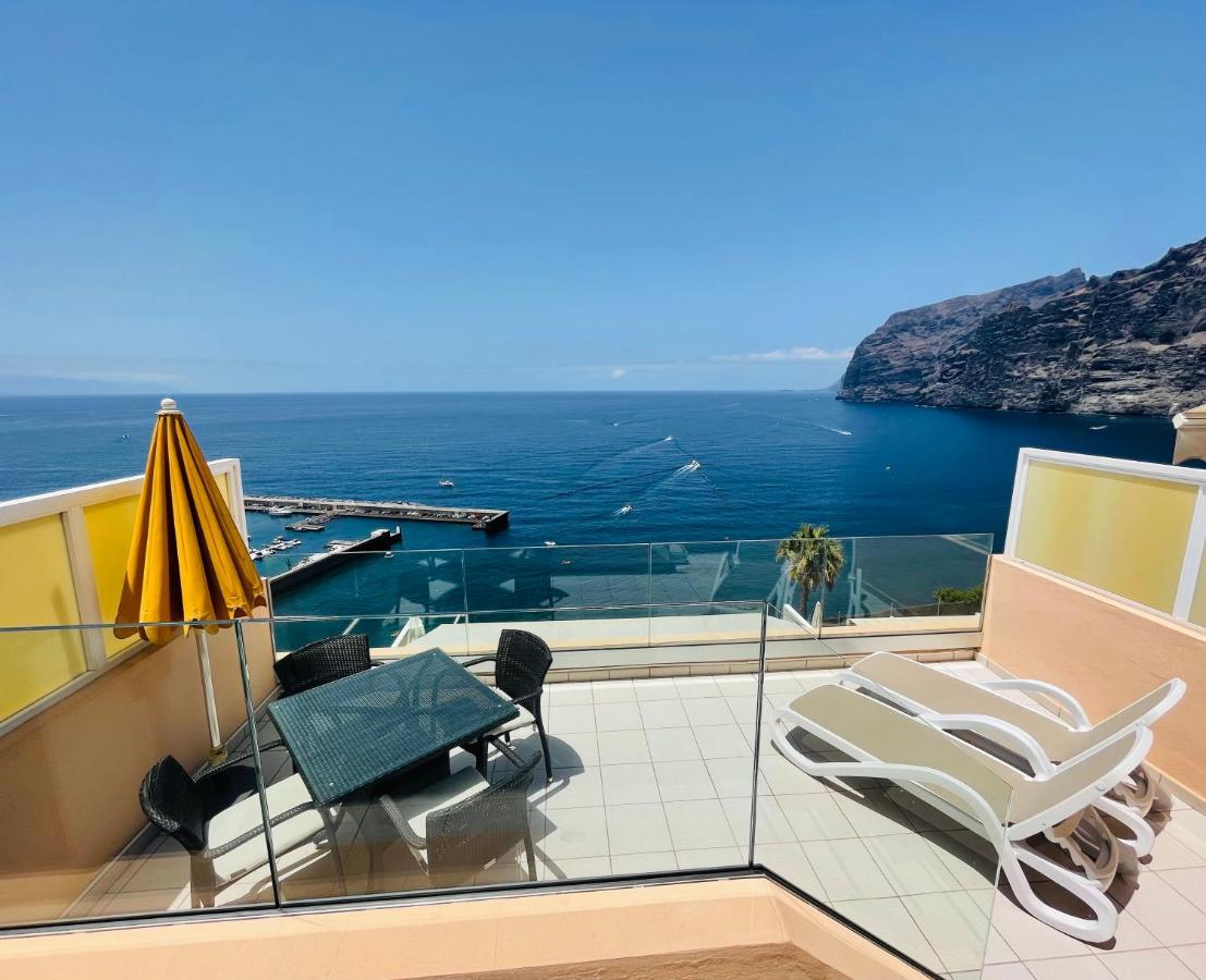 Magnificent Apt. With Sea View, Cliff & Marina Santiago del Teide Buitenkant foto